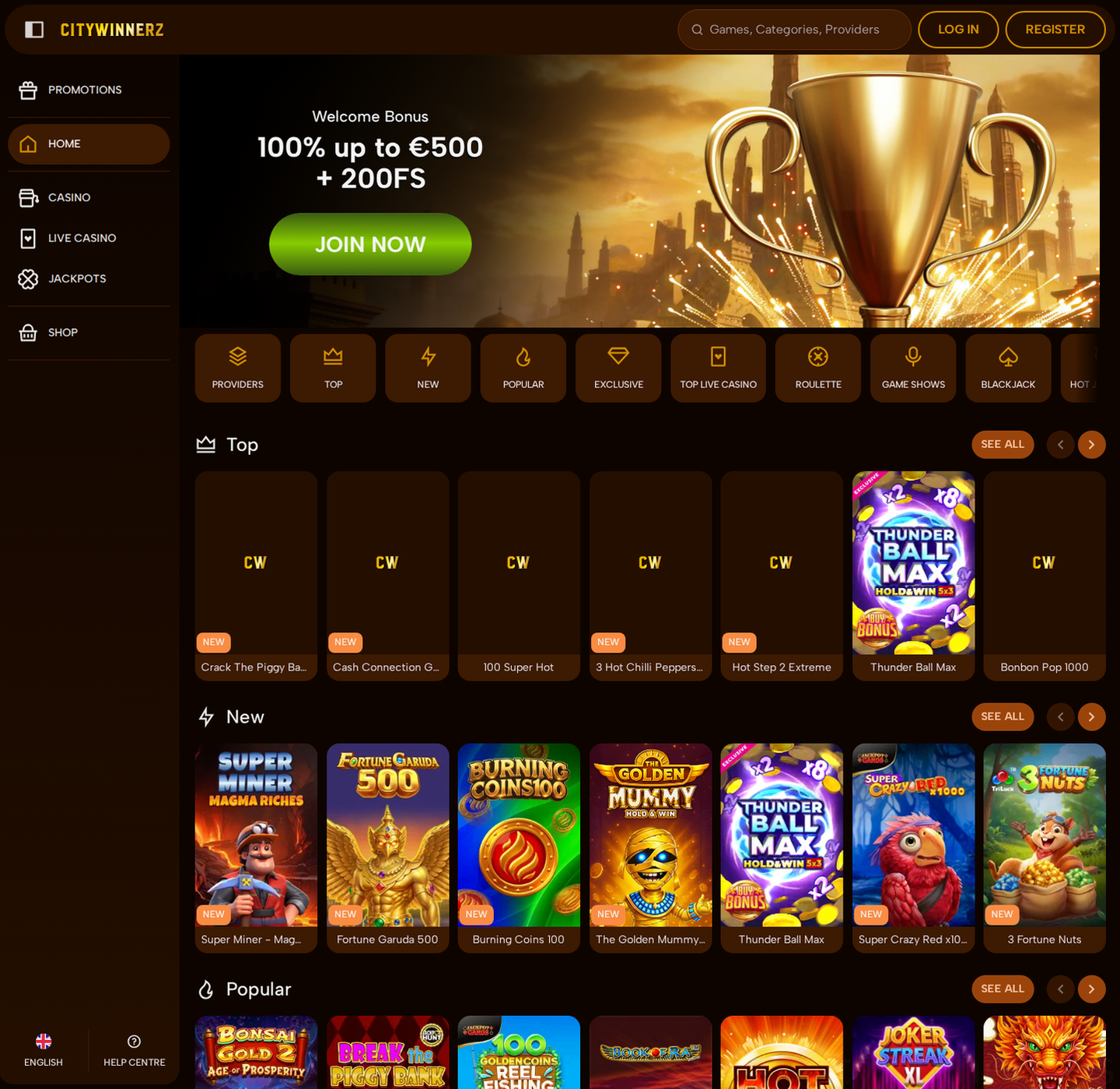 citywinnerz casino Casino